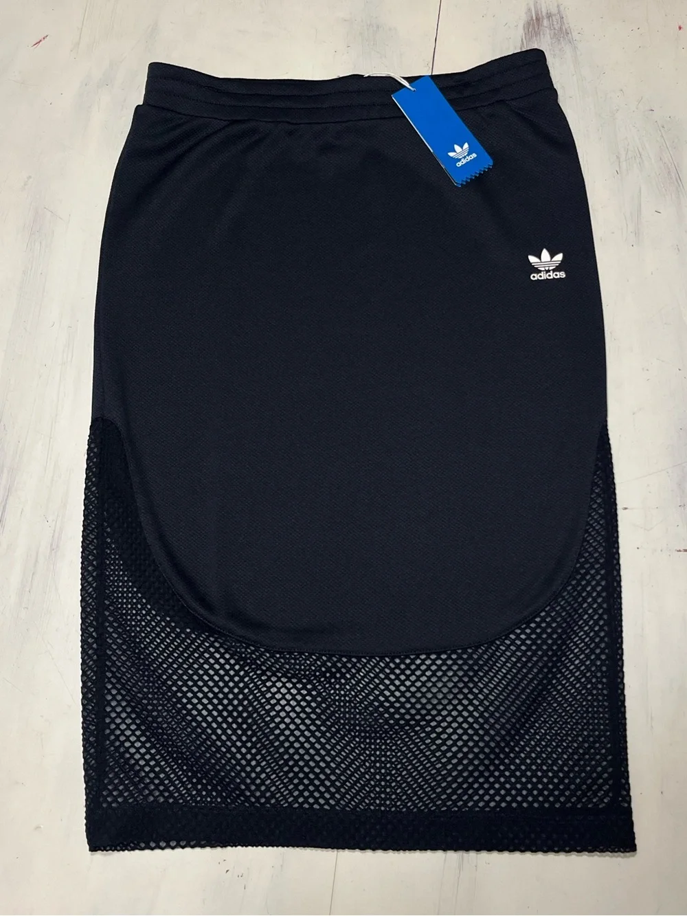 NWT Adidas Osaka Midi Skirt Sz S Navy Blue Athletic